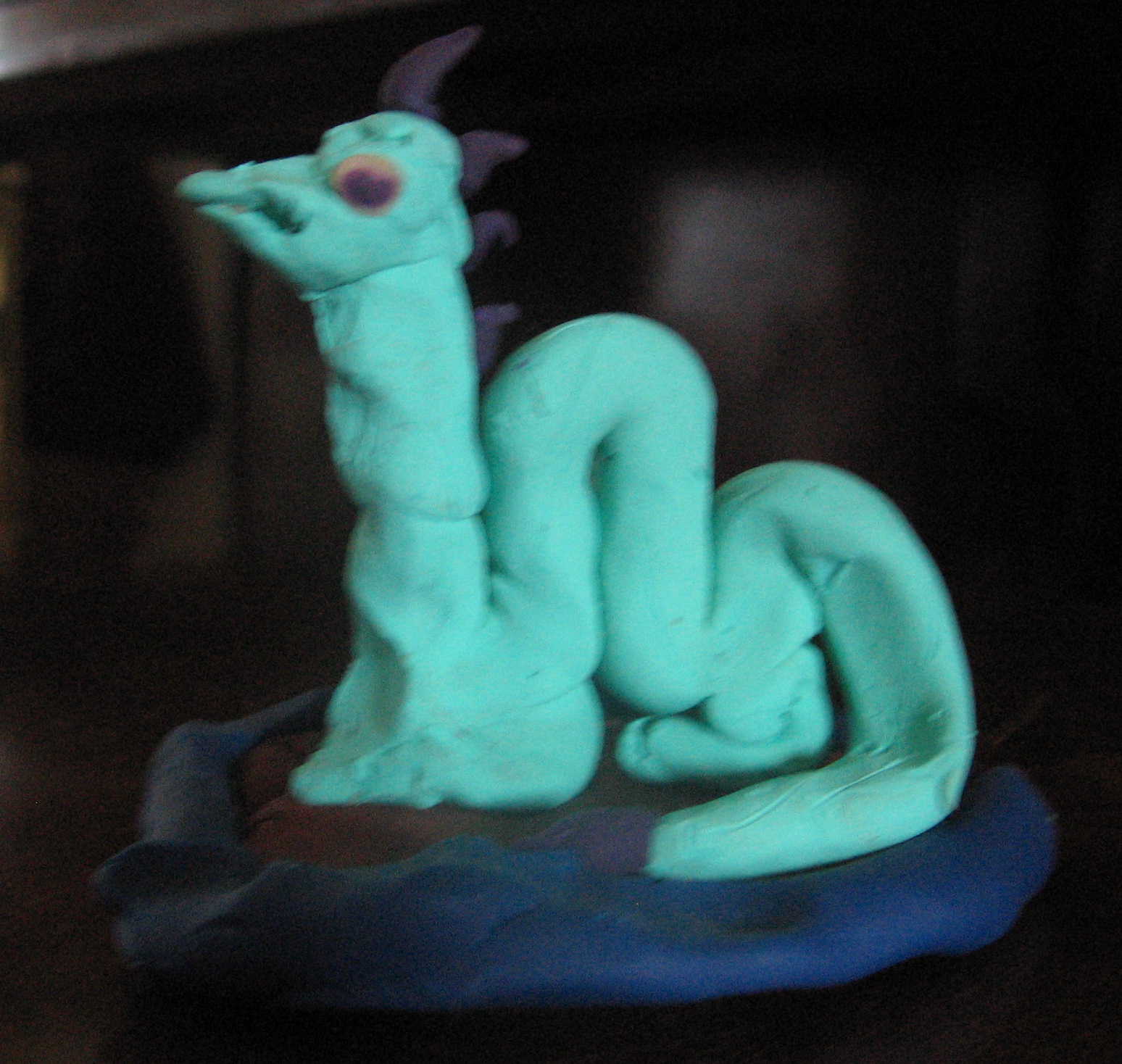 Clay sea monster