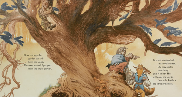 Illustration from Instructions by Neil Gaiman, illustrated by Charles Vess