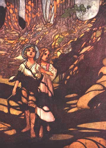 Illustration by Charles Robinson from The Big Book of Fairy Tales edited by Walter Jerrold, 1911. 