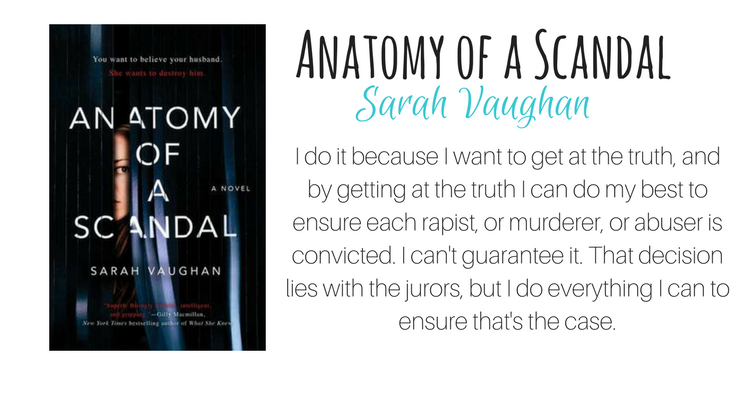 Anatomy of a Scandal by Sara Vaughan