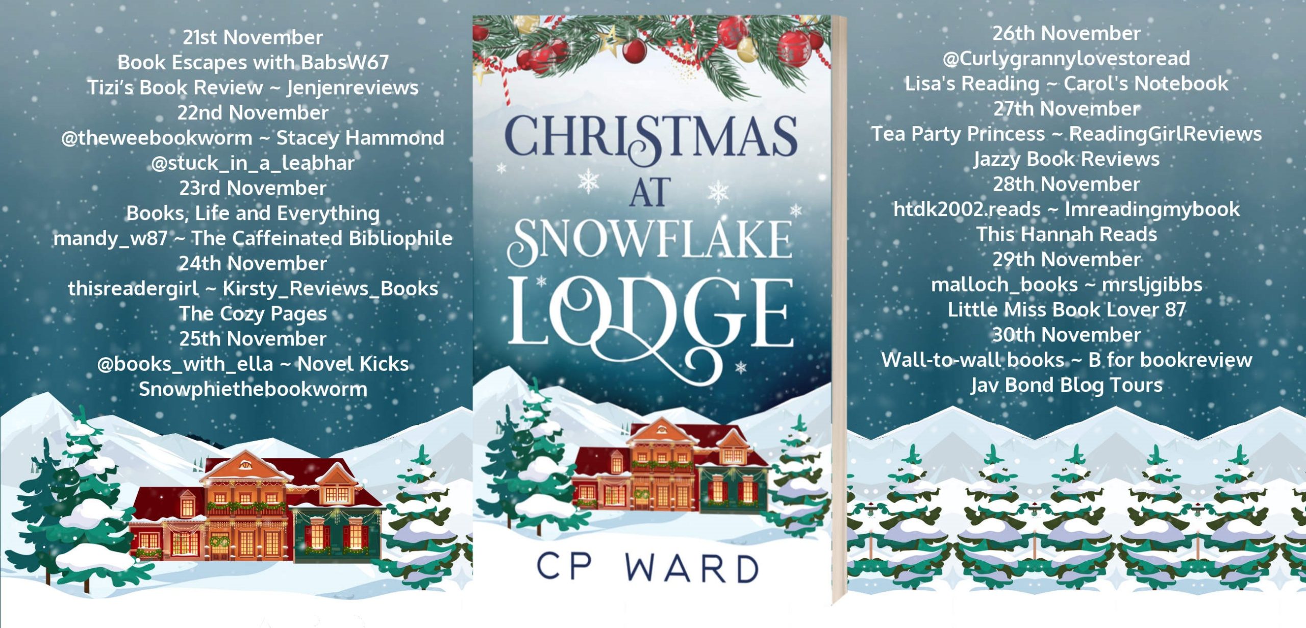 Christmas at Snowflake Lodge by C.P. Ward