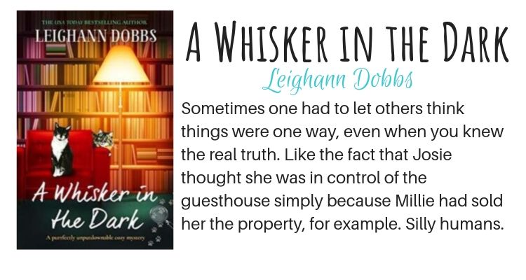 A Whisker in the Dark by Leighann Dobbs