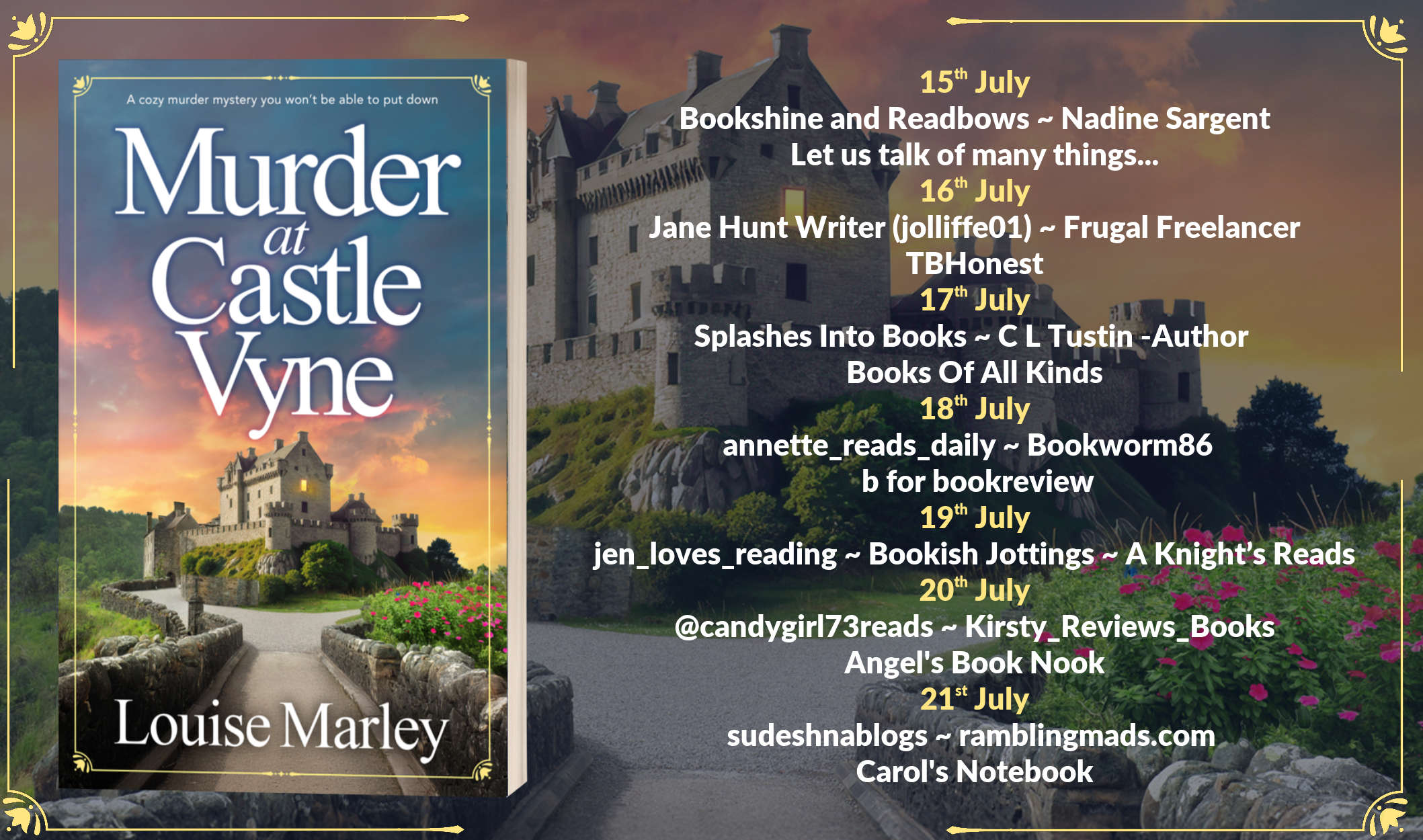 Murder at Castle Vyne by Louise Marley